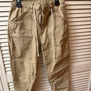 Women’s Tan Jogger Pants